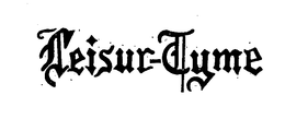 LEISUR-TYME trademark