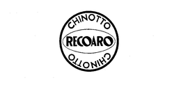 CHINOTTO RECOARO CHINOTTO trademark