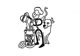 CREAM HARBIN ICE MILK MIX trademark