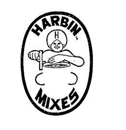 H HARBIN MIXES T.M. trademark