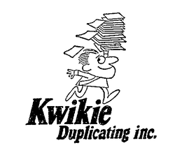 KWIKIE DUPLICATING INC. trademark