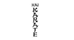 HAI KARATE trademark