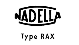 NADELLA TYPE RAX trademark