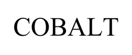 COBALT trademark