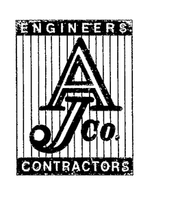 AJ CO.  ENGINEERS CONTRACTORS trademark