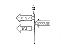 SELF-SERV DISCOUNT GAS trademark