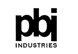 PBI INDUSTRIES trademark