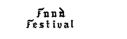 FOOD FESTIVAL trademark
