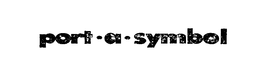 PORT.A.SYMBOL trademark