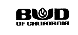 BUD OF CALIFORNIA trademark