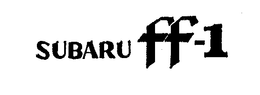 SUBARU FF-1 trademark