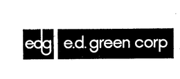 EDG E. D. GREEN CORP trademark
