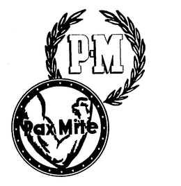 P-M PAX MITE trademark