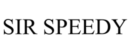 SIR SPEEDY trademark