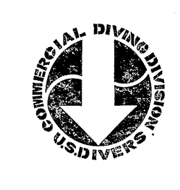 U.S. DIVERS COMMERCIAL DIVING DIVISION trademark