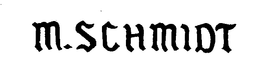 M.SCHMIDT trademark