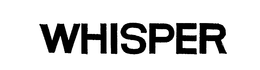 WHISPER trademark
