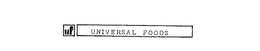 UF UNIVERSAL FOODS trademark