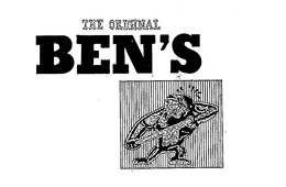 THE ORIGINAL BEN'S trademark