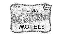 MEMBER THE BEST WESTERN MOTELS trademark