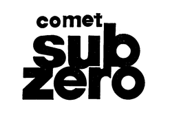 COMET SUB ZERO trademark