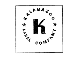 KALAMAZOO LABEL COMPANY K trademark