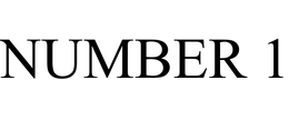 NUMBER 1 trademark