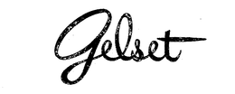 GELSET trademark