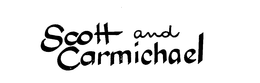 SCOTT AND CARMICHAEL trademark