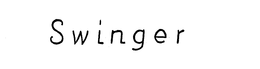 SWINGER trademark