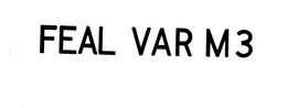 FEAL VAR M3 trademark