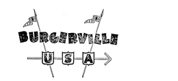 BURGERVILLE USA B B trademark