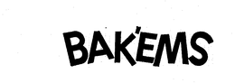 BAK'EMS trademark
