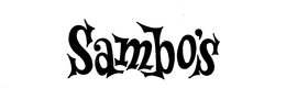 SAMBO'S trademark