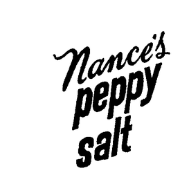 NANCE'S PEPPY SALT trademark