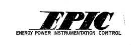 EPIC ENERGY POWER INSTRUMENTATION CONTROL trademark