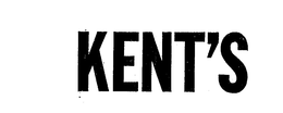 KENT'S trademark