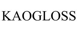 KAOGLOSS trademark