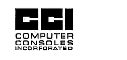 CCI COMPUTER CONSOLES INCORPORATED trademark