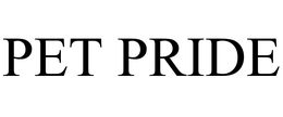 PET PRIDE trademark