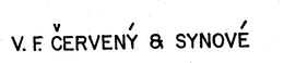 V.F. CERVENY & SYNOVE trademark