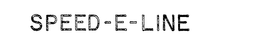 SPEED-E-LINE trademark