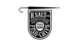 H. SALT ESQ. AUTHENTIC ENGLISH TAKE HOME FISH & CHIPS trademark