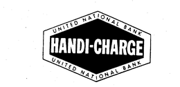 HANDI-CHARGE UNITED NATIONAL BANK UNITED NATIONAL BANK trademark