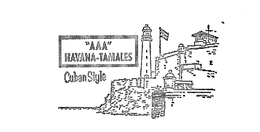"AAA" HAVANA-TAMALES CUBAN STYLE trademark