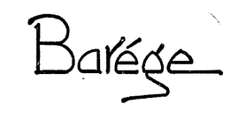 BAREGE trademark