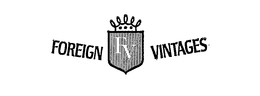 FOREIGN VINTAGES FV trademark