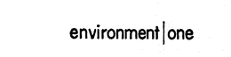 ENVIRONMENT/ONE trademark