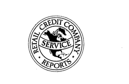 RETAIL CREDIT COMPANY SERVICE REPORTS trademark