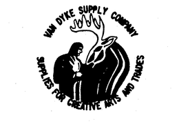 VAN DYKE SUPPLY COMPANY SUPPLIES FOR CREATIVE ARTS AND TRADES trademark